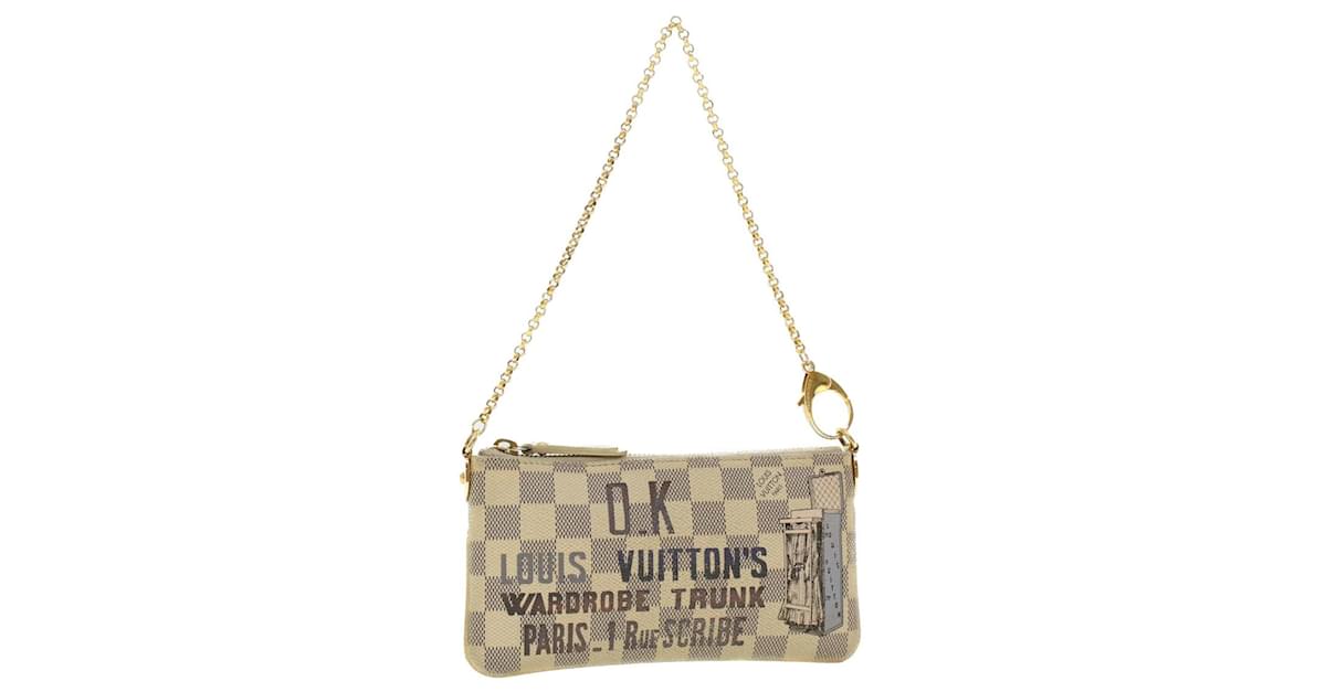 LOUIS VUITTON POCHETTE MILLA MM CHAIN HAND BAG MULTI-COLOR M60096