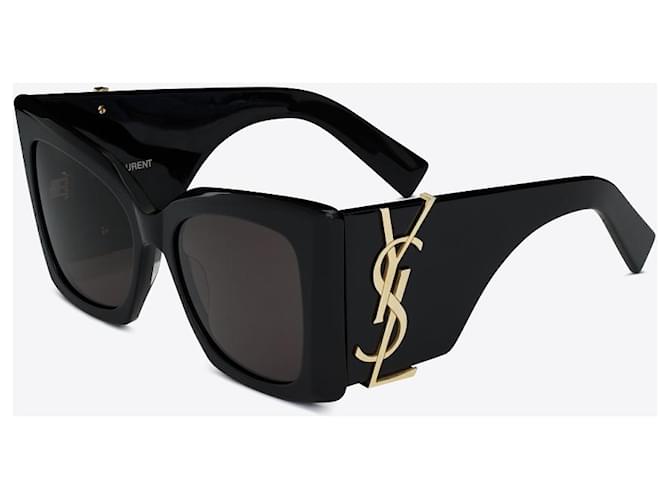 Saint Laurent Sa gafas de sol SL M119 RESPLANDOR Negro Acetato ref