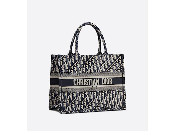 DIOR Handbags cloth Navy blue Joli Closet