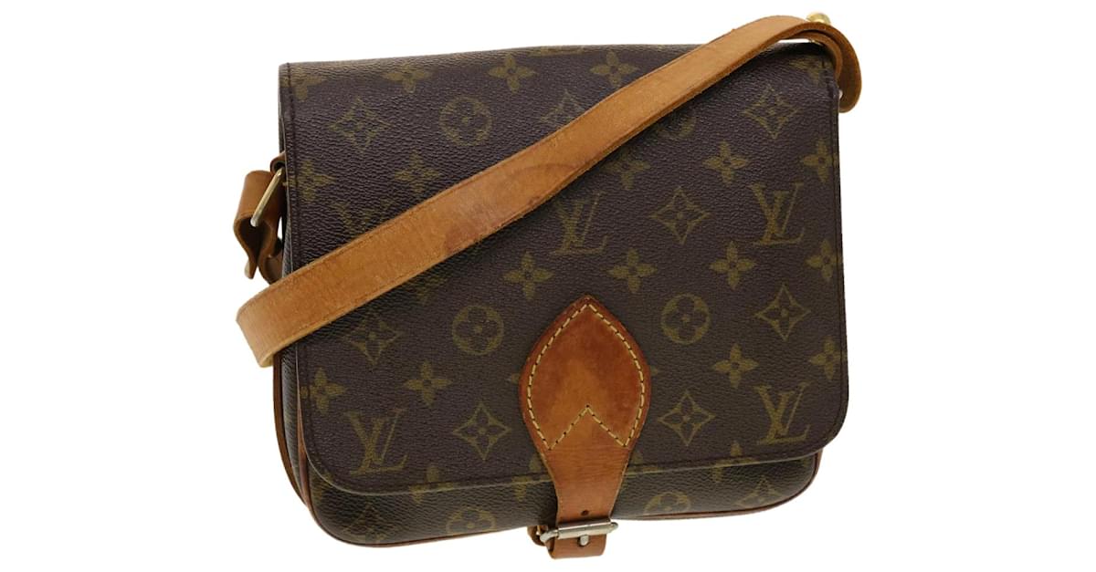 Louis Vuitton Cartouchiere MM Shoulder Bag Vintage M51253
