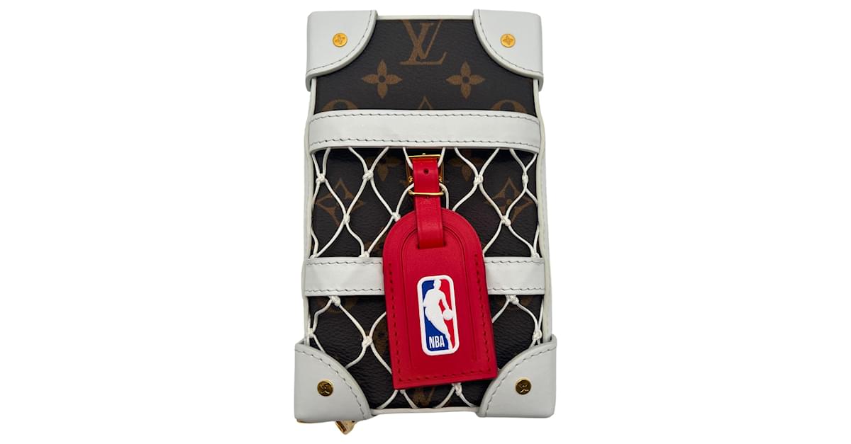 Louis Vuitton NBA Monogram Soft Trunk Phone Box