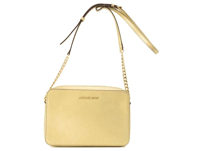 Michael Kors Jet Set Golden Leather Joli Closet