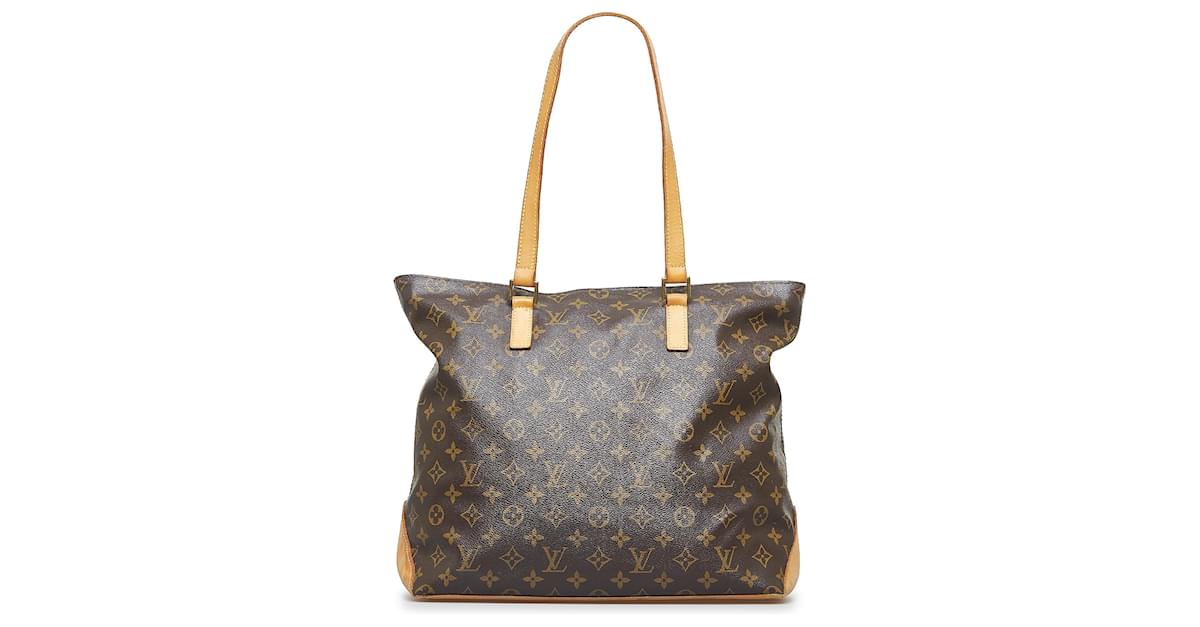 Authentic LOUIS VUITTON Tote Bag Cabas Mezzo Vintage Monogram 