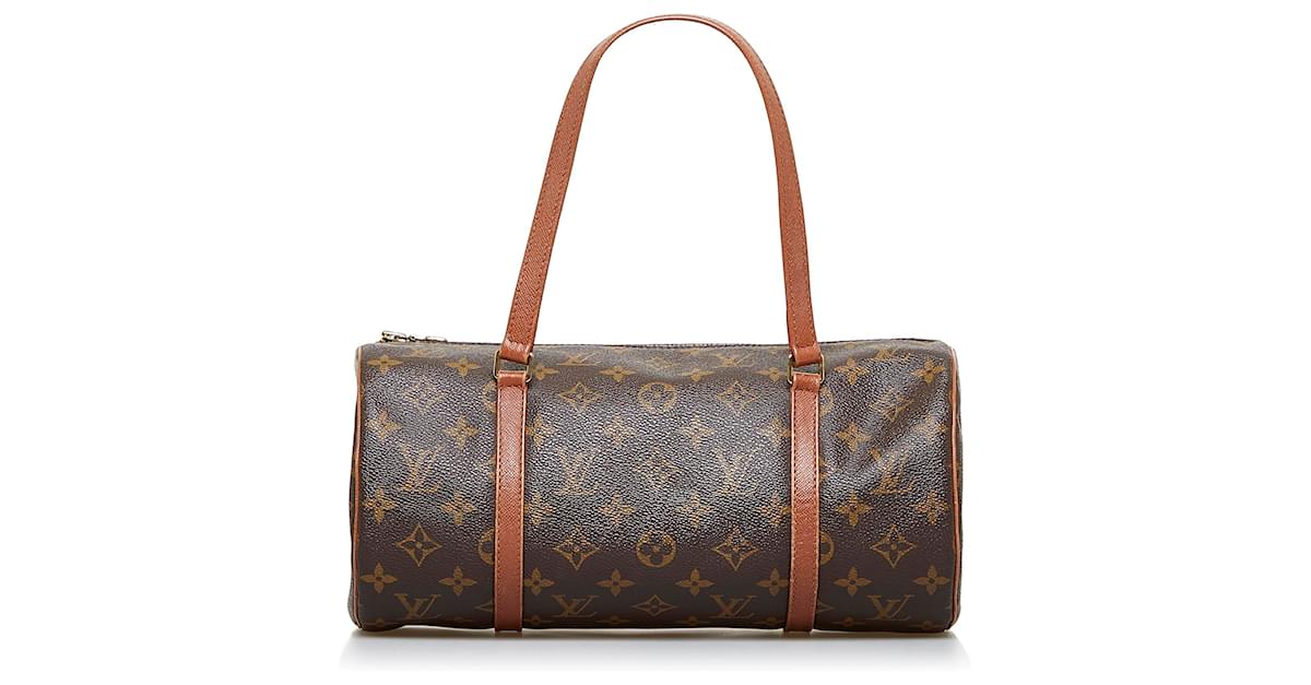 Louis Vuitton Brown Monogram Papillon 30 Leather Cloth ref.426708 - Joli  Closet