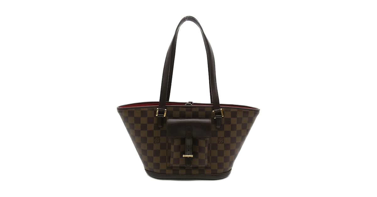 Women :: Women's Handbags :: Louis Vuitton Damier Ebene Canvas Manosque (Authentic  Pre-Owned)