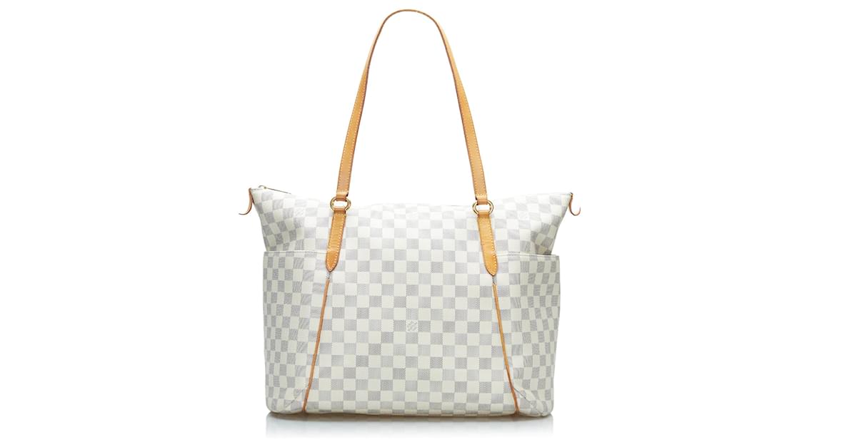 Louis Vuitton Damier Azur Canvas Saleya MM Bag - Yoogi's Closet