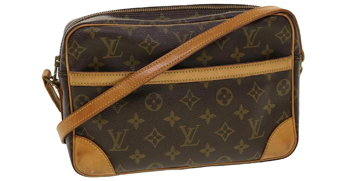 LOUIS VUITTON Monogram Trocadero 27 Shoulder Bag M51274 LV Auth 42665