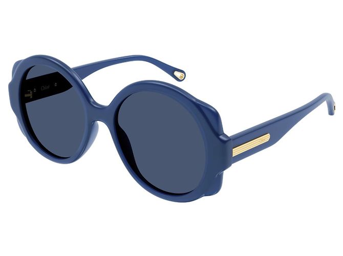 Chloe Blue tinted sunglasses Chloé 55mm Gradient Round Sunglasses | Nordstrom main image 2