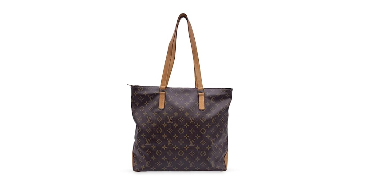 Authentic LOUIS VUITTON Tote Bag Cabas Mezzo Vintage Monogram 