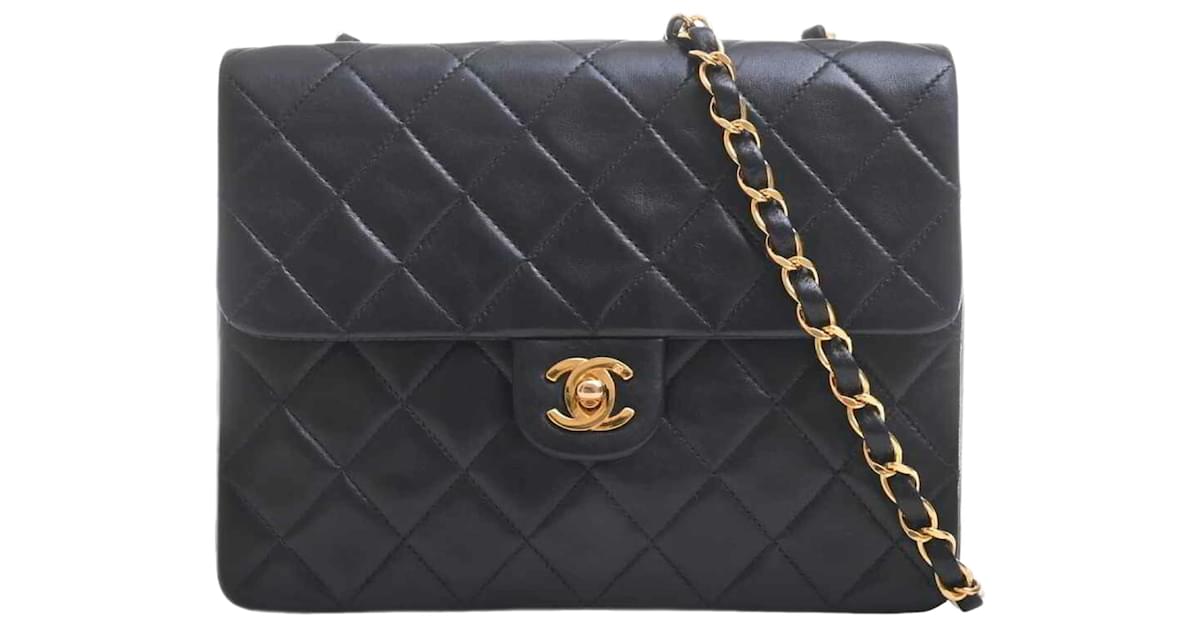 Chanel Timeless Jumbo Double Flap Bag Black - Handbag Sense