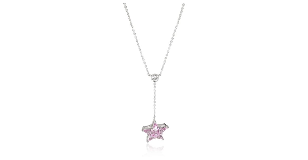 TIFFANY & CO. Return to Tiffany Double Heart Tag Pendant Necklace Enamel  Pink | Tiffany and co jewelry, Tiffany and co necklace, Return to tiffany  necklace