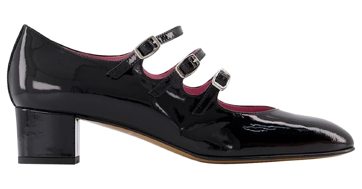 Kina Pumps - Carel - Black - Patent Leather ref.935587 - Joli Closet