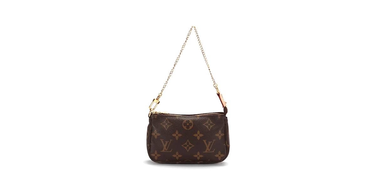 Louis Vuitton M58009 Mini Pochette Accessoires Monogram Women's Bags &  Handbags