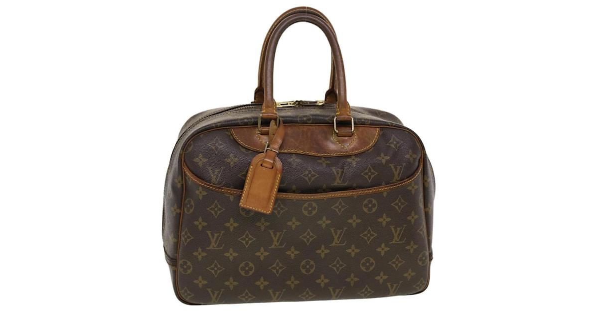 Authentic Louis Vuitton Deauville Hand bag M47270  Louis vuitton deauville,  Authentic louis vuitton, Louis vuitton bag