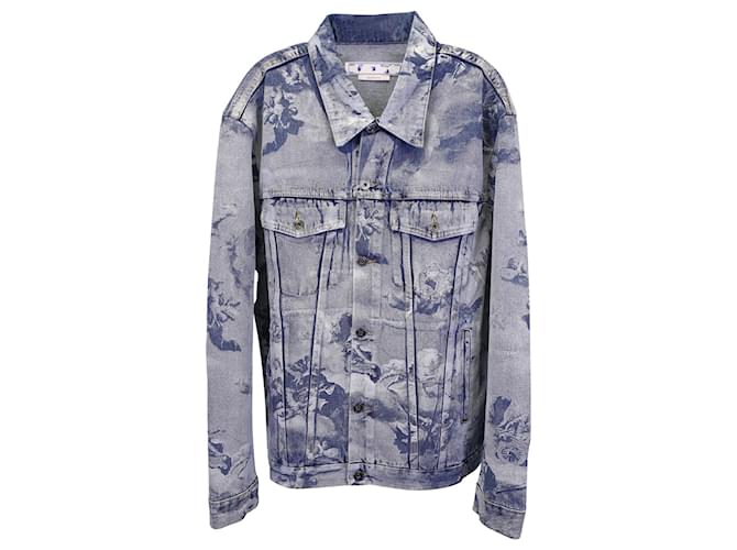 ジャケット Off White Printed denim jacket Off-White × Virgil Abloh Off-White c/o Virgil Abloh Skulls
