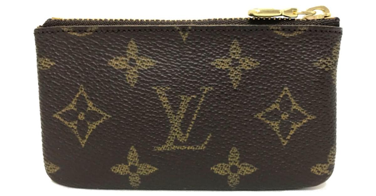 LOUIS VUITTON POCHETTE CLES KEY POUCH - 1 YEAR WEAR AND TEAR 