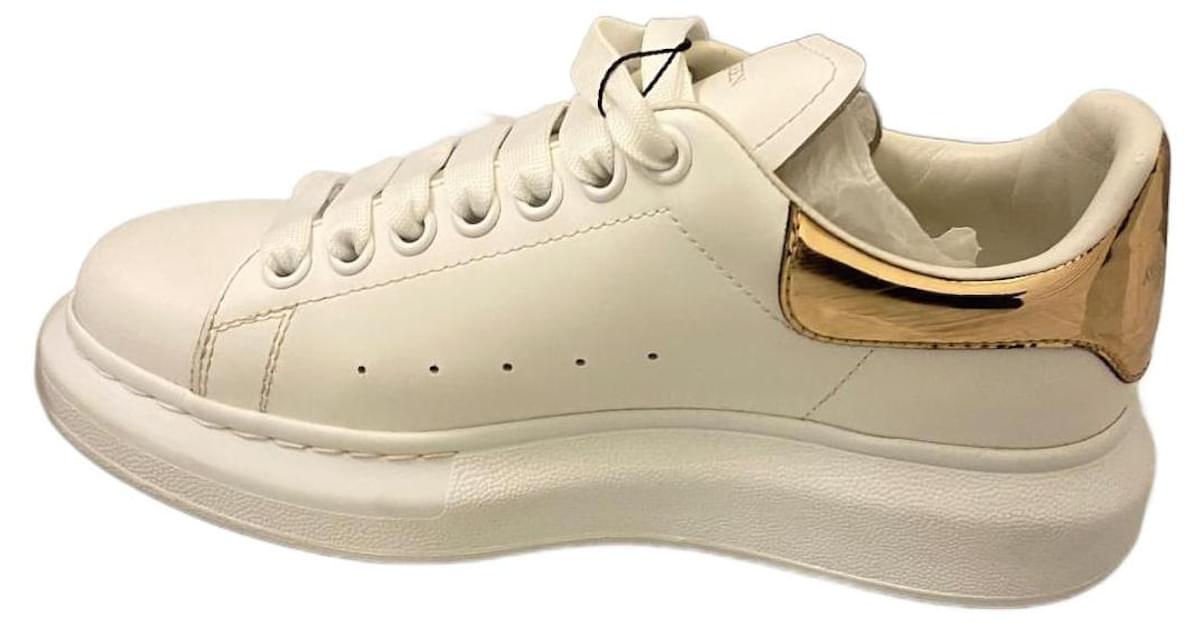 Alexander mcqueen sale bianche e oro