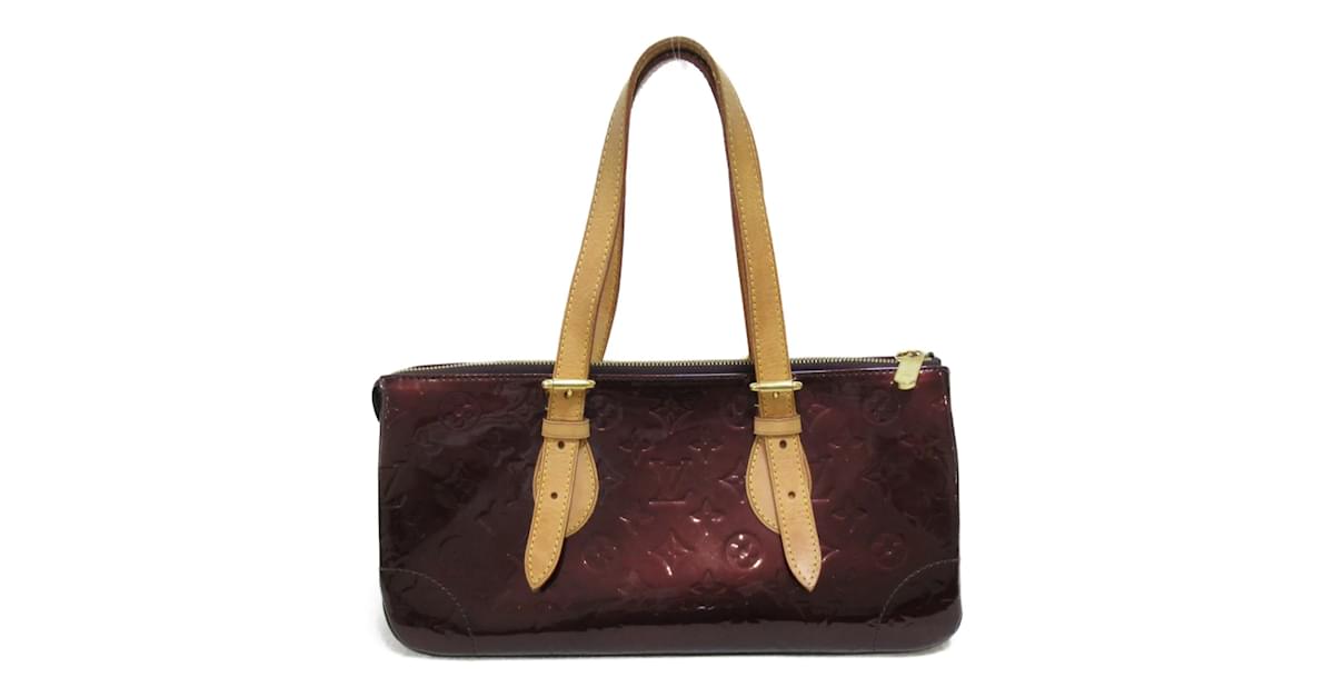 Louis Vuitton Monogram Vernis Rosewood Avenue M93510 Red Leather Enamel  ref.913332 - Joli Closet