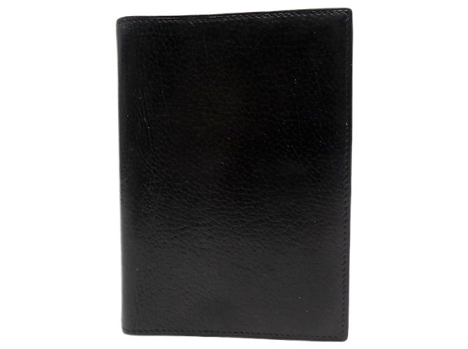 Couverture D'agenda HERMÈS En Cuir Noir - D'occasion Mais Chic