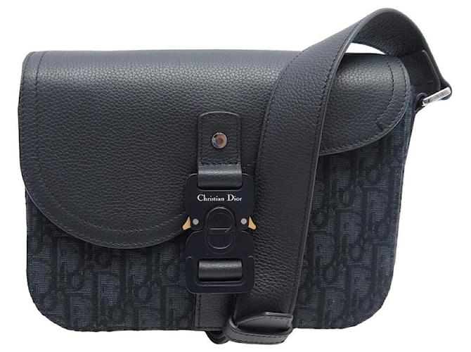 Christian Dior NEW DIOR MINI BESACE SADDLE CANVAS OBLIQUE