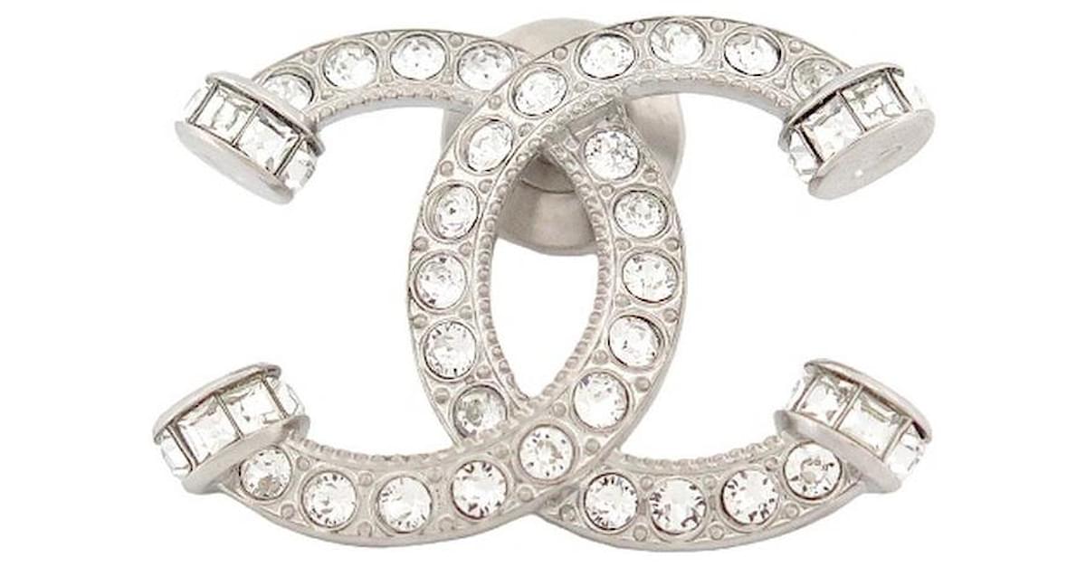 Other jewelry NEW CHANEL PINS LOGO CC BROOCH STRASS CRYSTAL METAL