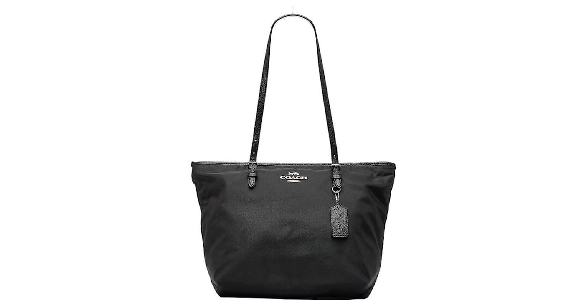 Coach nylon hot sale tote bag