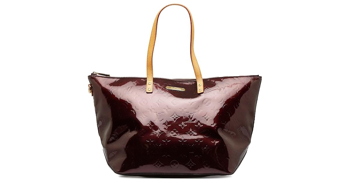 Louis Vuitton Amarante Monogram Vernis Bellevue GM Bag - THE PURSE