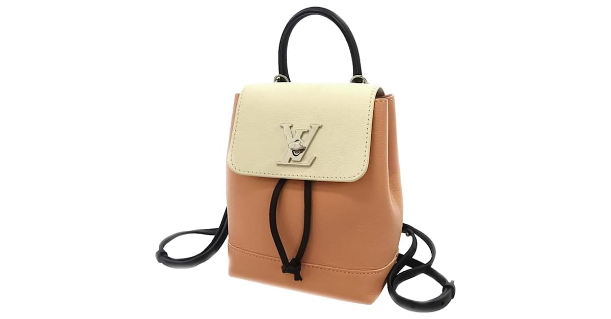Louis Vuitton Calfskin Lockme Mini Backpack (SHF-DAQw7D) – LuxeDH