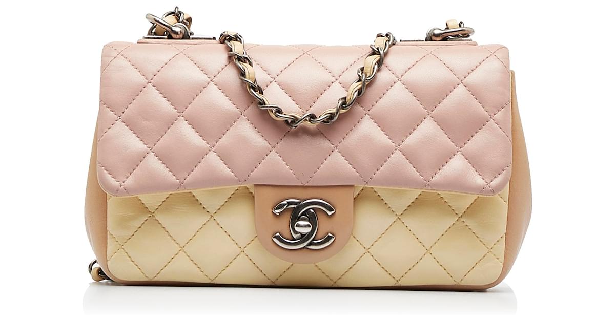 Chanel Tricolor Blue Medium Double Flap Bag – STYLISHTOP