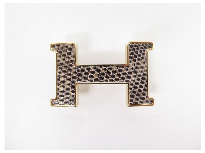 Hermès NEW HERMES CONSTANCE BELT 24MM BUCKLE LIZARD T85 IN  display picture 1