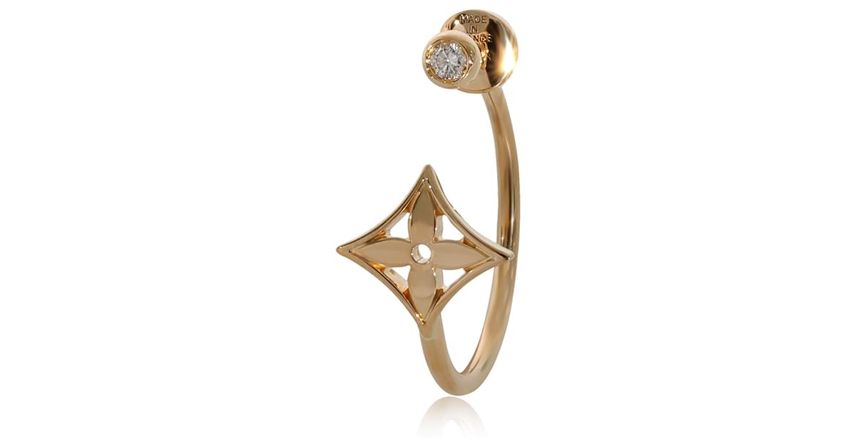 Aretes de diamantes Louis Vuitton Idylle Blossom en 18K oro