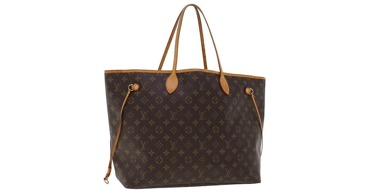 LOUIS VUITTON Monogram Neverfull GM Tote Bag M40157 LV Auth 47338a