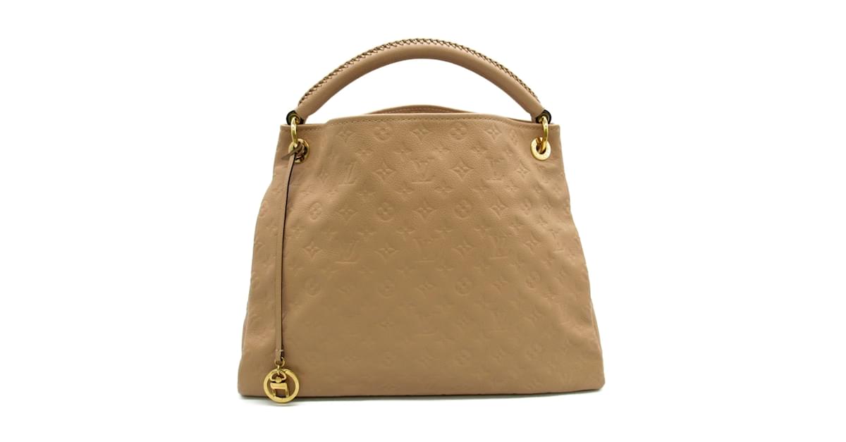 Louis Vuitton Monogram Empreinte Artsy MM M41182 Beige Leather ref.950911 -  Joli Closet