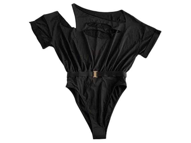 Agent Provocateur Swimwear Black Golden Elastane Polyamide ref