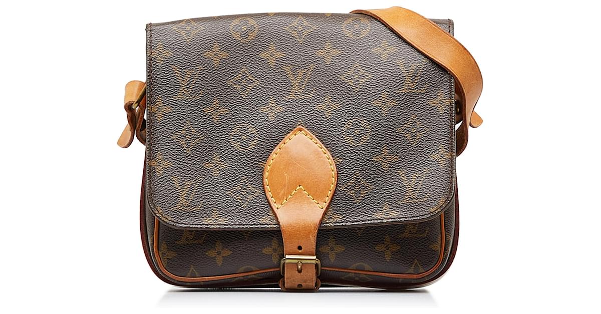Louis Vuitton Monogram Cartouchiere MM Crossbody Flap