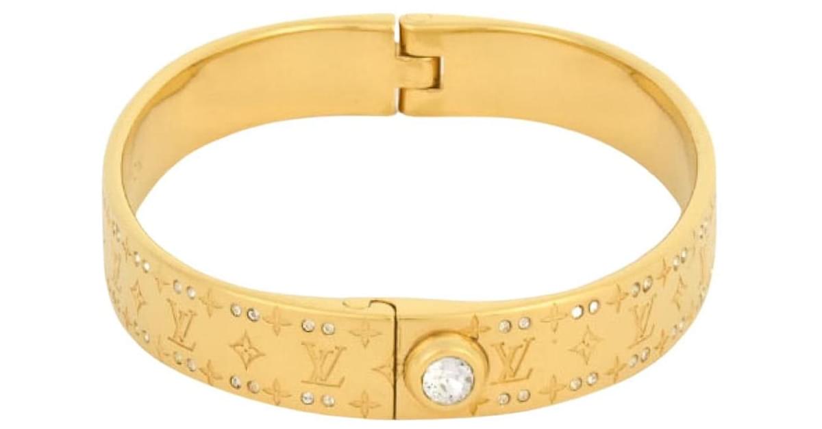 Louis Vuitton Nanogram strap Yellow Gold-plated ref.952922 - Joli Closet