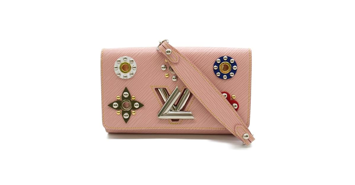 Louis Vuitton Twist Handbag Limited Edition Bloom Flower Epi Leather MM