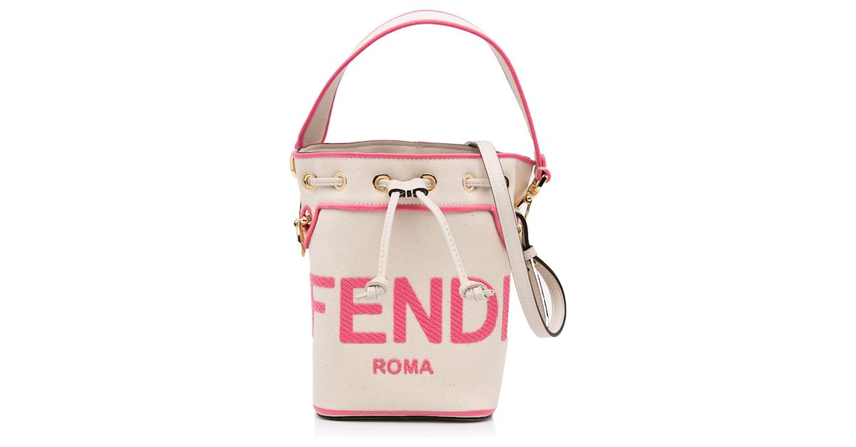 Fendi Roma Amor Mini Mon Tresor Bucket Bag