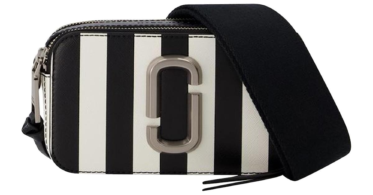 Marc Jacobs Logo strap snapshot camera bag Grey Pony-style