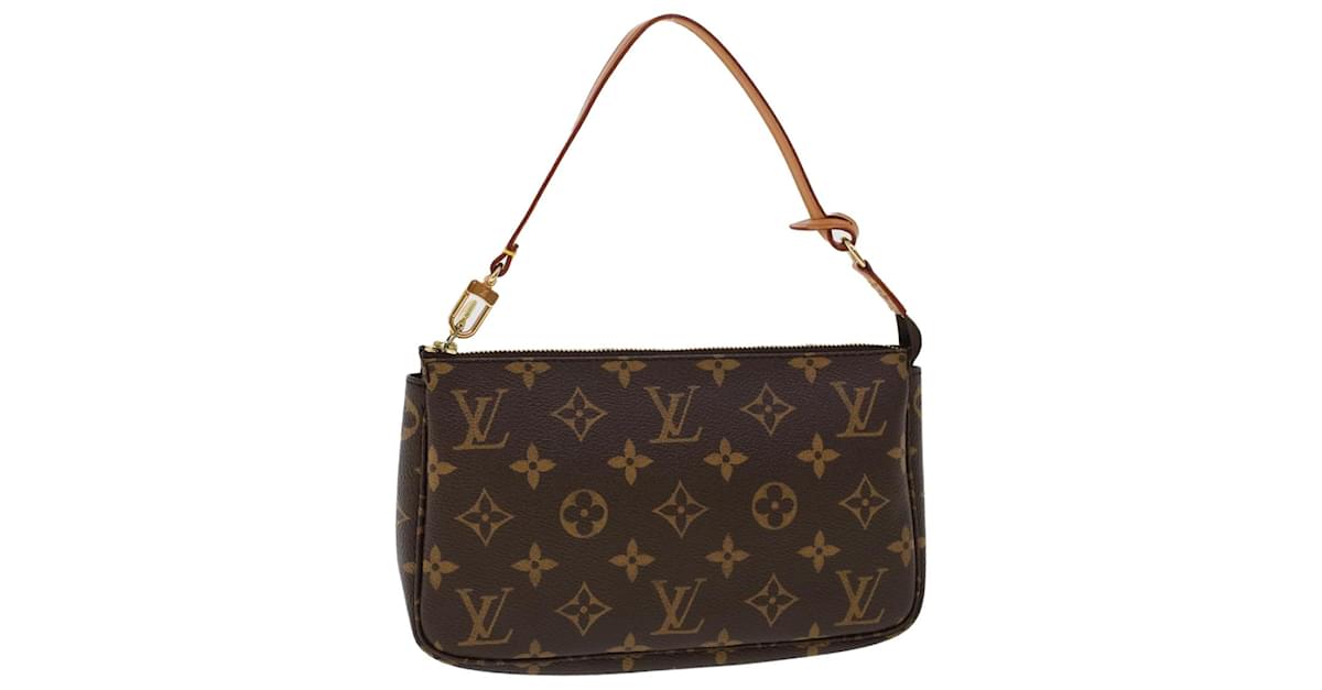 LOUIS VUITTON Monogram Pochette Accessoires Pouch M51980 LV Auth 42399  Cloth ref.956872 - Joli Closet