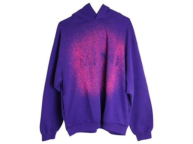 Tie Dye Marni Purple Hoodie Mauna Kea Tie-dye Print Hoodie Purple
