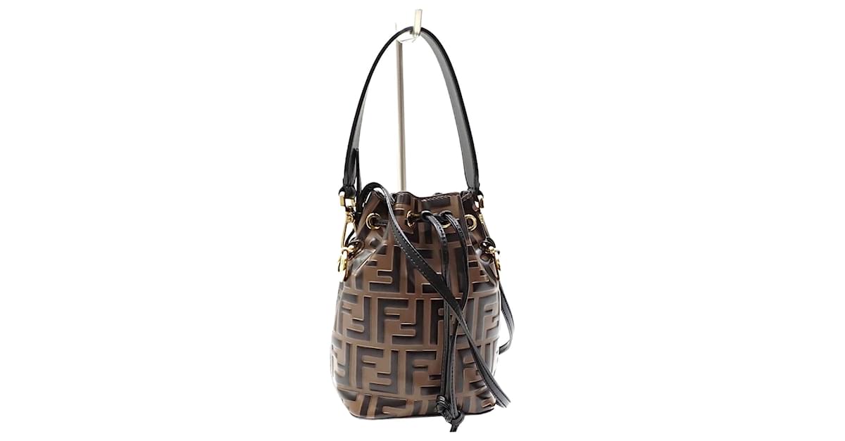 Fendi Mon Tresor Brown Leather ref.958170 Joli Closet