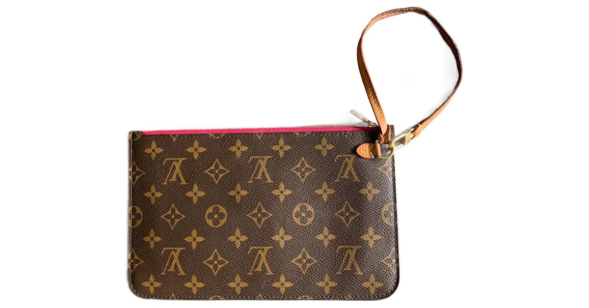 Louis Vuitton Neverfull clutch bag Cloth ref.959269 - Joli Closet