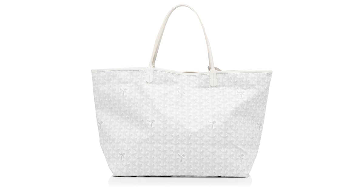 Goyard White Saint Louis GM Cloth Cloth ref.960702 - Joli Closet