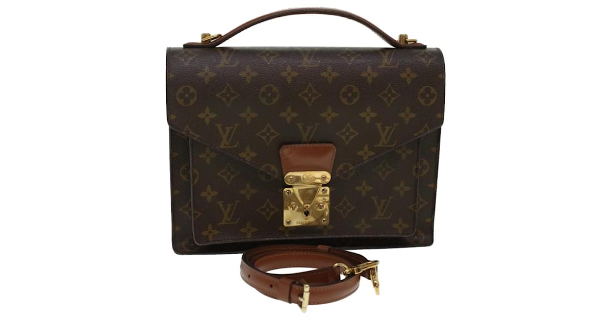 Louis Vuitton Monceau 28 Hand Bag Brief Case M51185