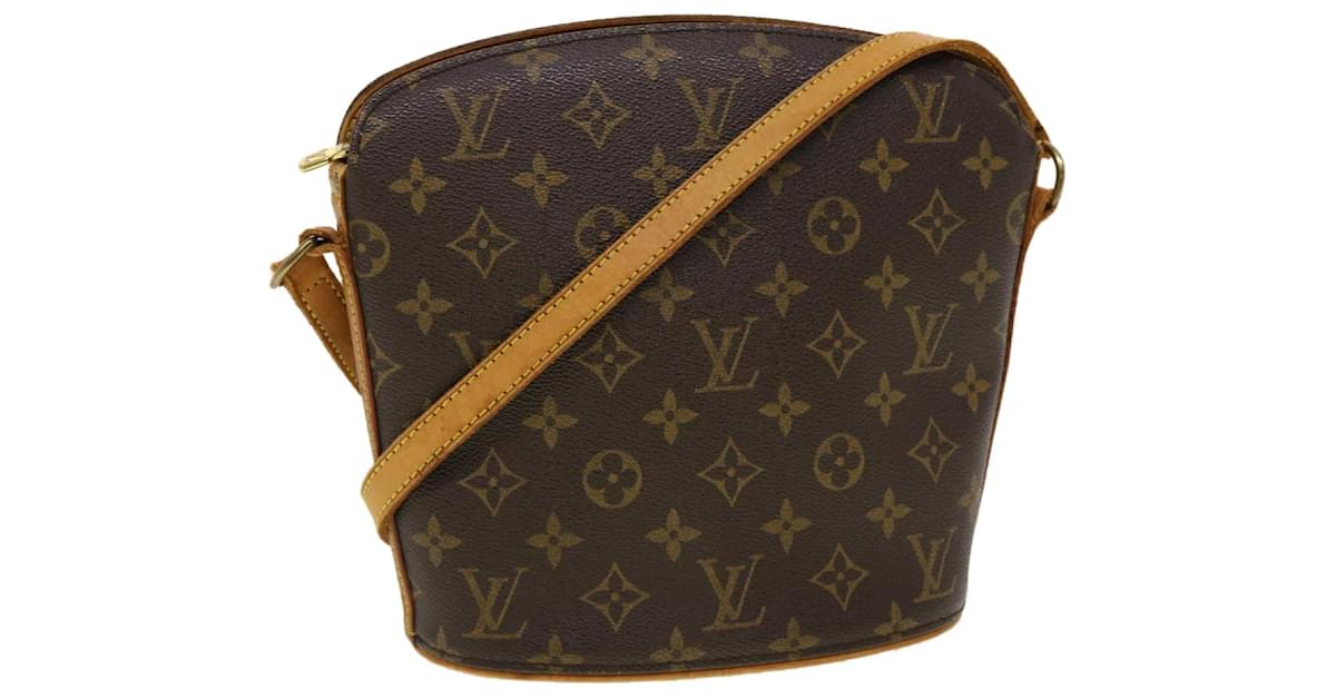 LOUIS VUITTON Shoulder Bag M51290 Drouot Monogram canvas Brown