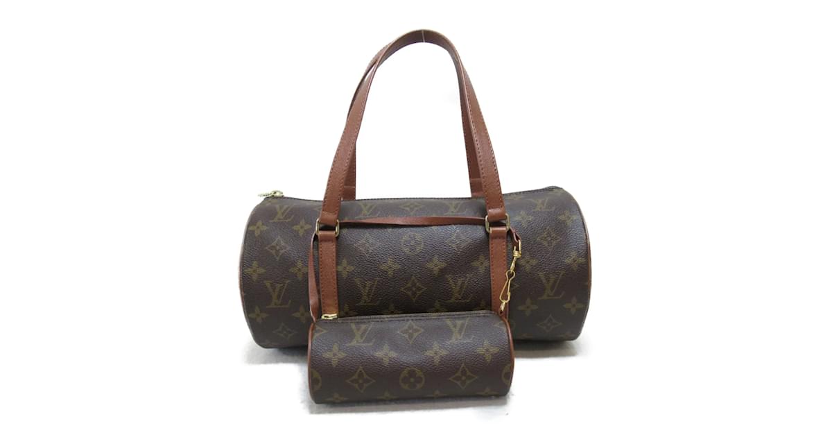 Louis Vuitton Monogram Papillon 30 with Pouch M51365 Brown Cloth ref.928259  - Joli Closet