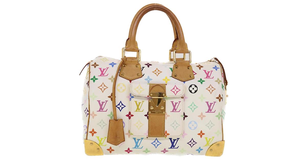 Louis Vuitton Limited Edition Monogram Canvas Speedy Chain 20 Bag