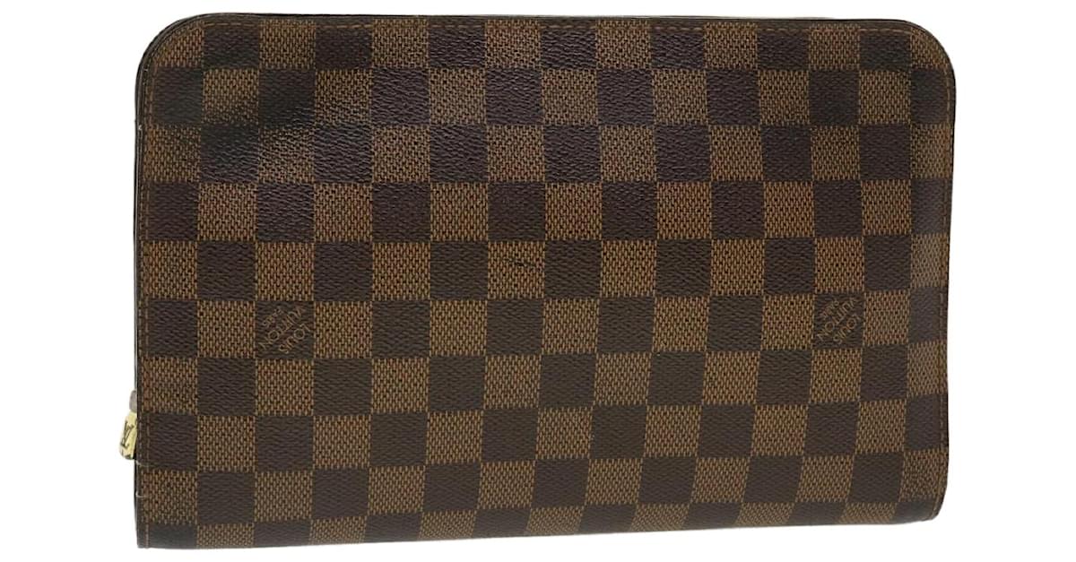 Pre-Owned Louis Vuitton Orsay Damier Ebene Pouch/Pochette - Pristine  Condition 