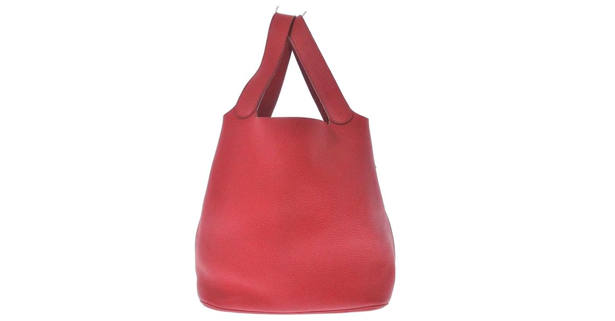Hermès Picotin Pink Leather ref.963086 - Joli Closet